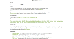 Desktop Screenshot of meaningofname.org