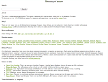 Tablet Screenshot of meaningofname.org